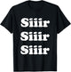 Moroccan Football Morocco Soccer Fans Anthem Sir Sir Sir T-Shirt - T-Shirt | Black