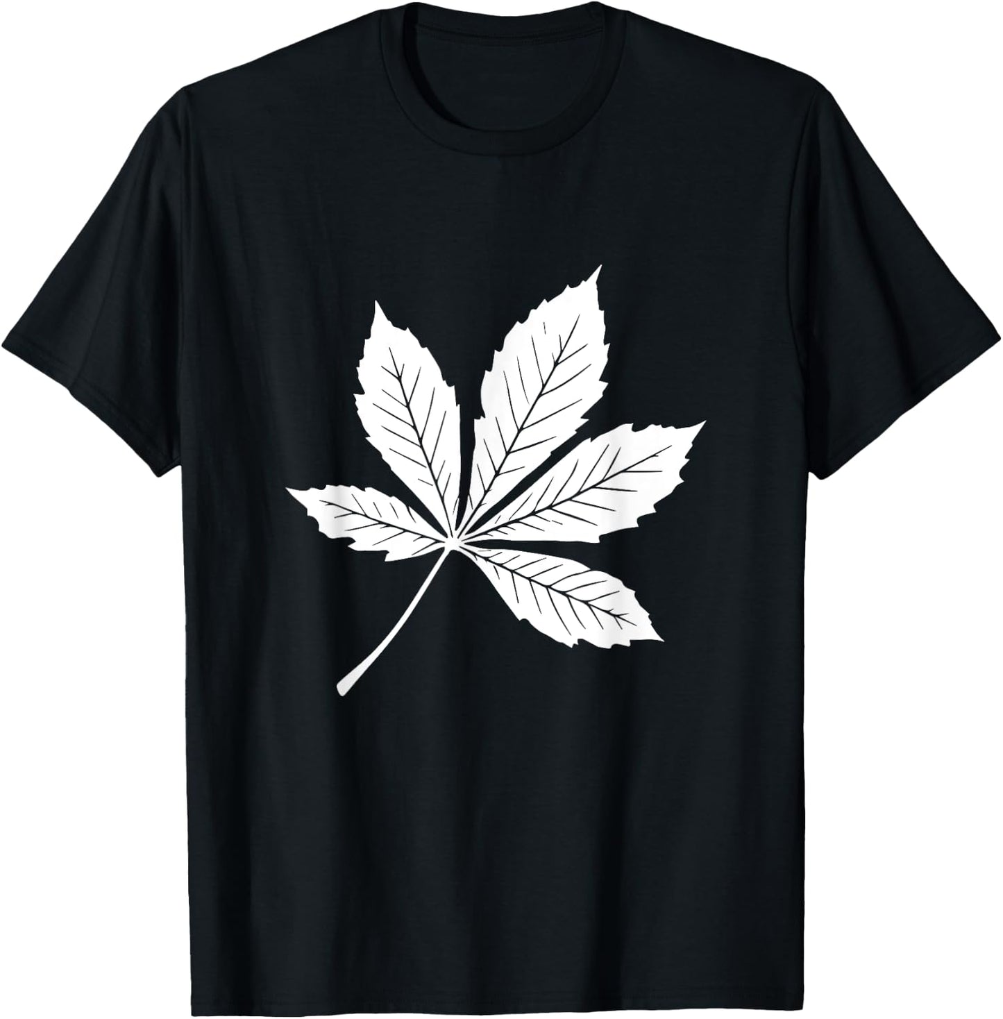 Buckeye Leaf T-Shirt - T-Shirt | Black