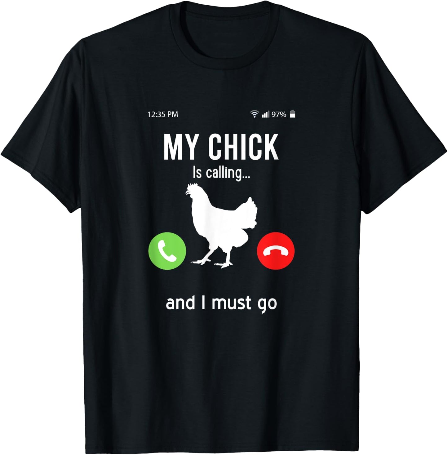 Chickens Chicken Vintage Chicken Sayings T-Shirt - T-Shirt | Black
