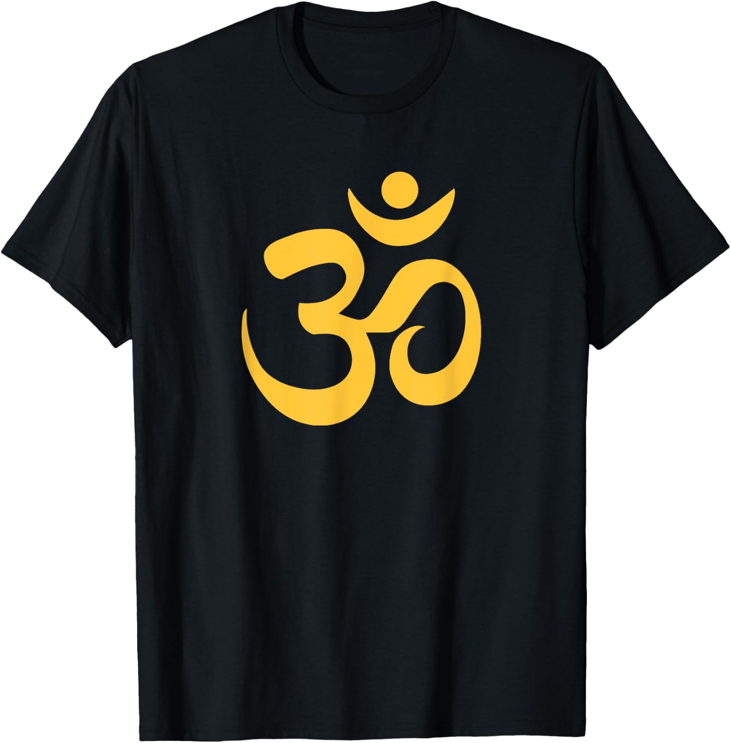 Om Omkara Aum Symbol Ancient Spiritual Yoga Zen Meditation T-Shirt - T-Shirt | Black