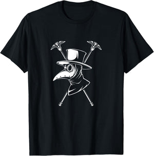 Plague doctor staffs T-Shirt - T-Shirt | Black