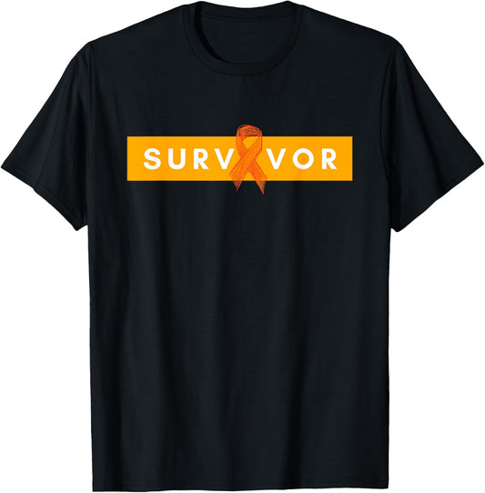 Survivor Cancer Free Products Leukemia Survivor Warrior T-Shirt - T-Shirt | Black