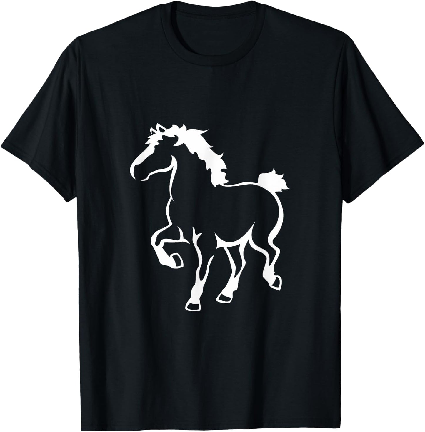 Belgian Draft Horse | Trending Draft Horse Equestrian T-Shirt - T-Shirt | Black