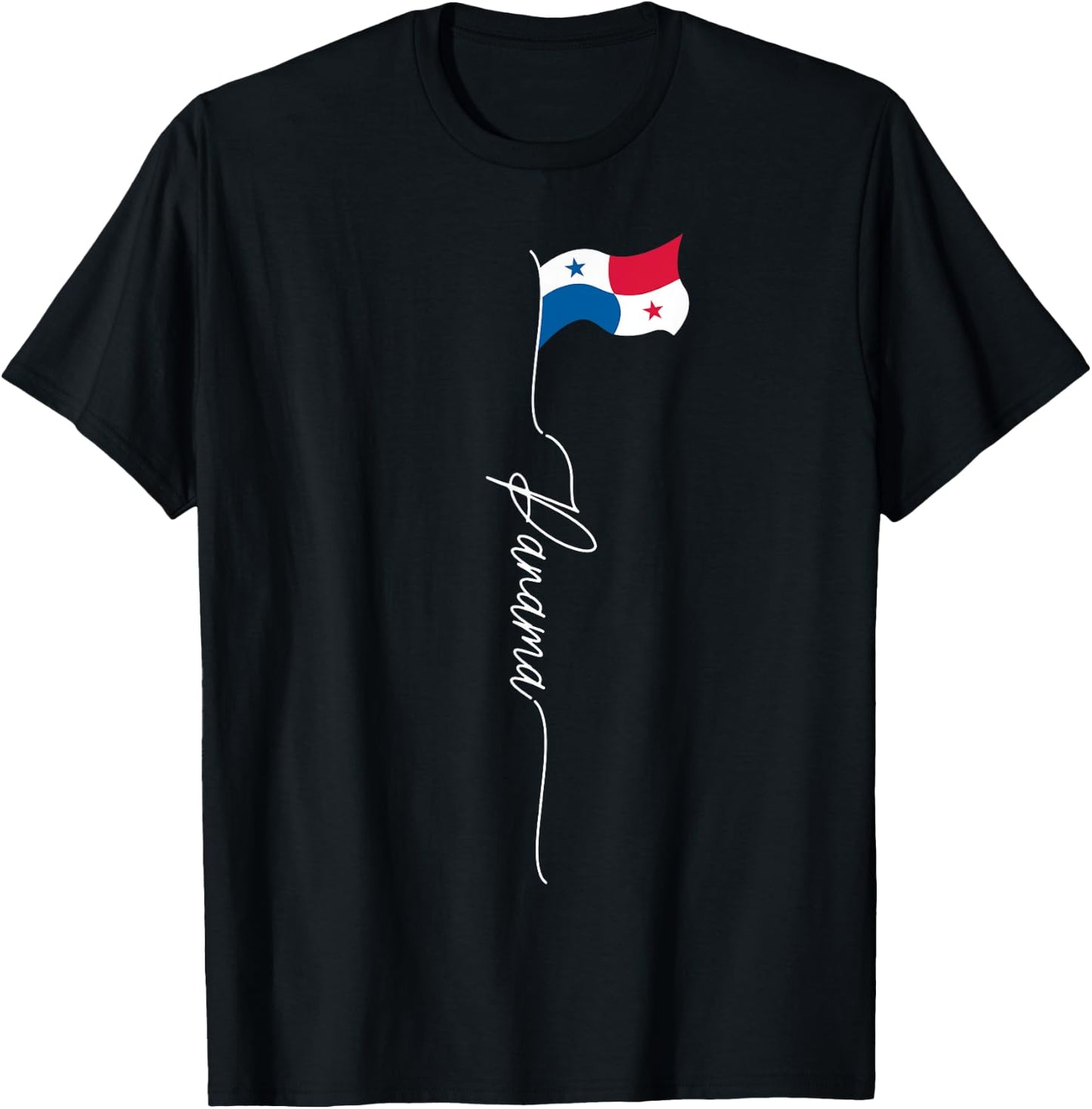 Panama, Panama flag, patriotic Panamanian flag T-Shirt - T-Shirt | Black