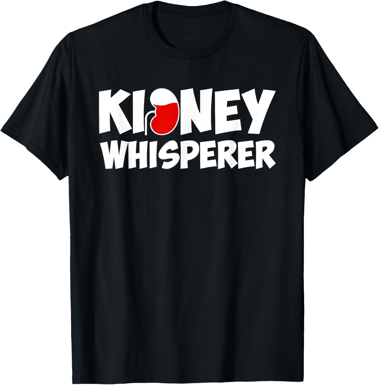 Funny Dialysis Nurse Women Kidney Disease Awareness , Black T-Shirt - T-Shirt | Black