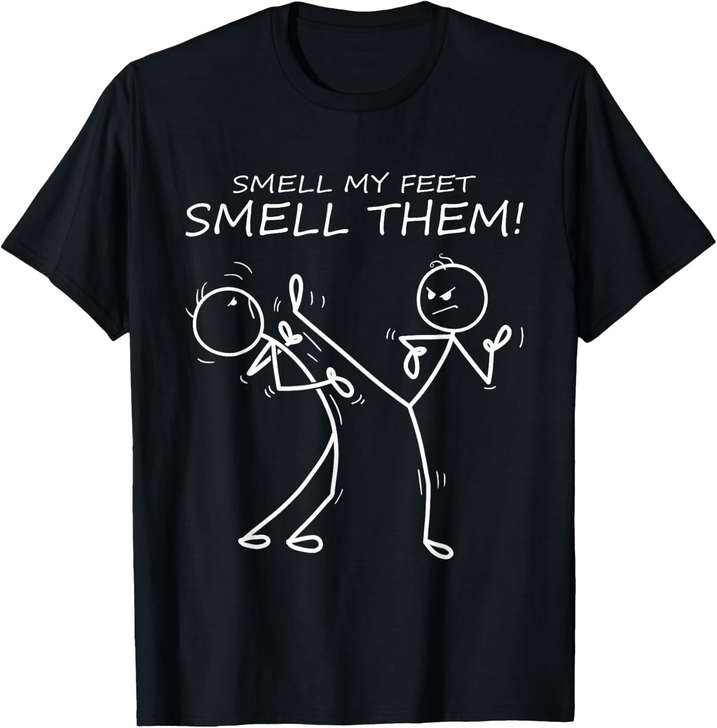 Cool Karate Smell My Feet Smell Them Funny Karate T-Shirt - T-Shirt | Black