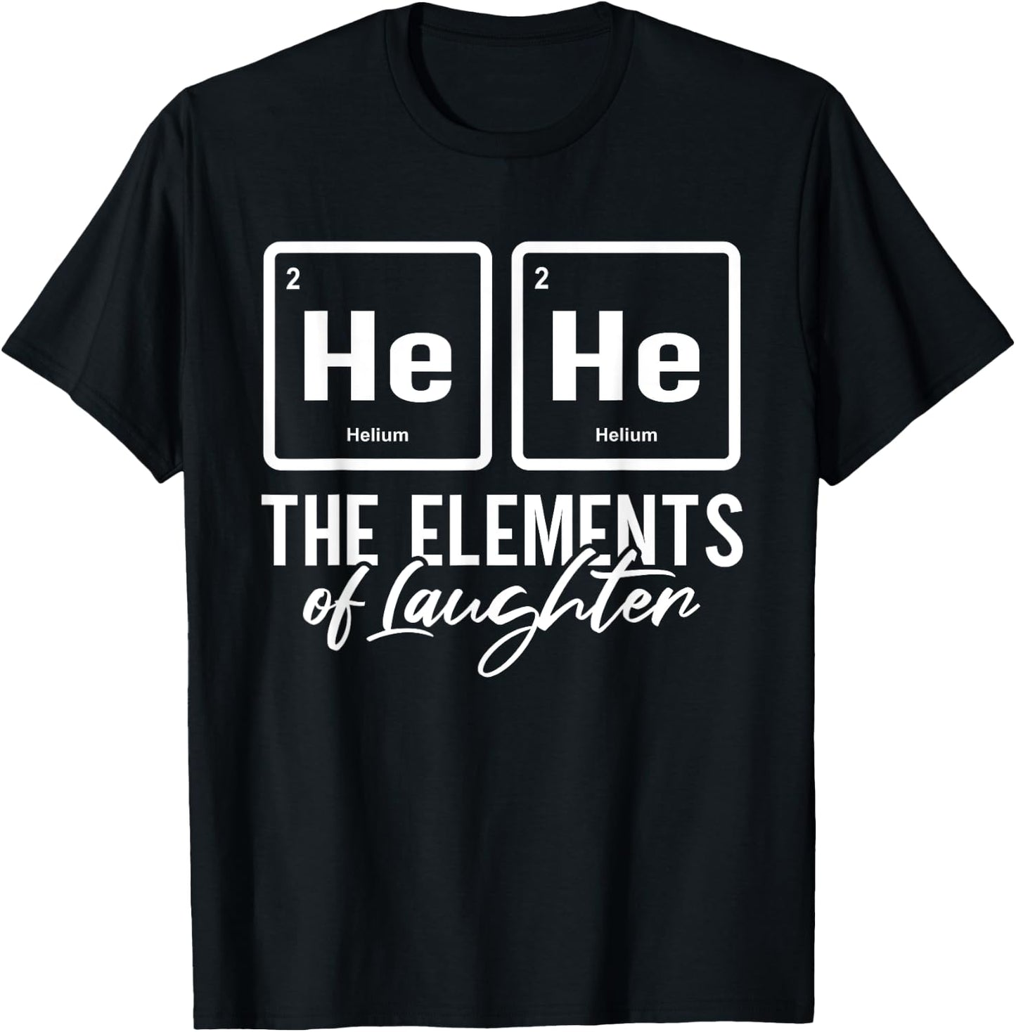Funny Element Chemistry Periodic Table Chemistry T-Shirt - T-Shirt | Black