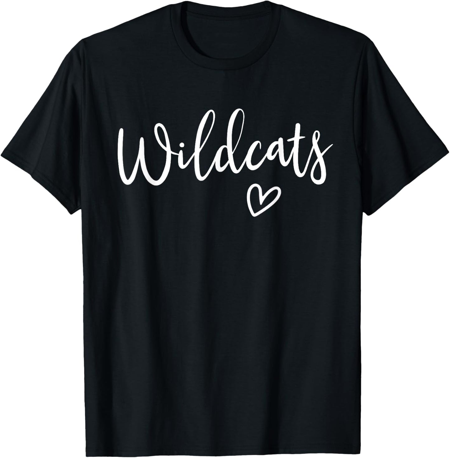 Wildcats High School Mascot Sports Team Women's Wildcats T-Shirt - T-Shirt | Black