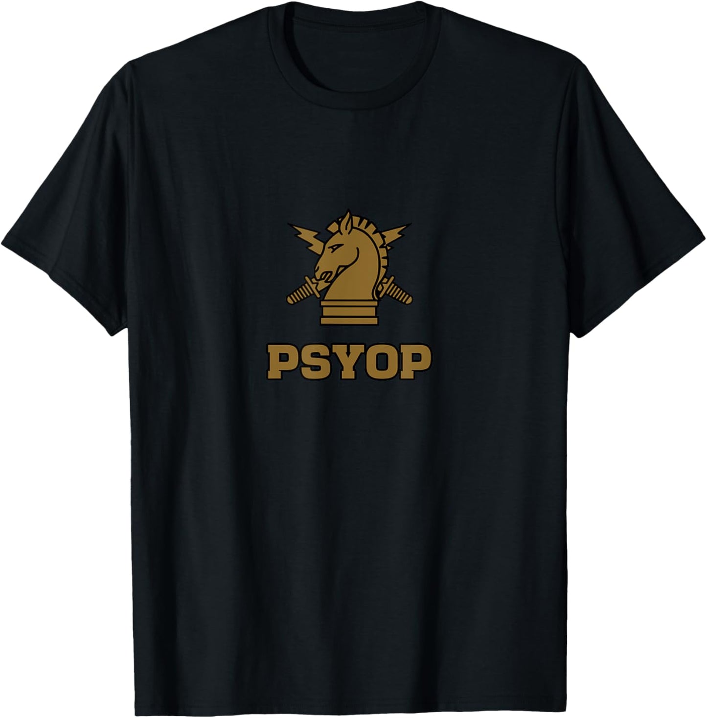 PSYOPS US Army ARMY Psychological Operations T-Shirt - T-Shirt | Black