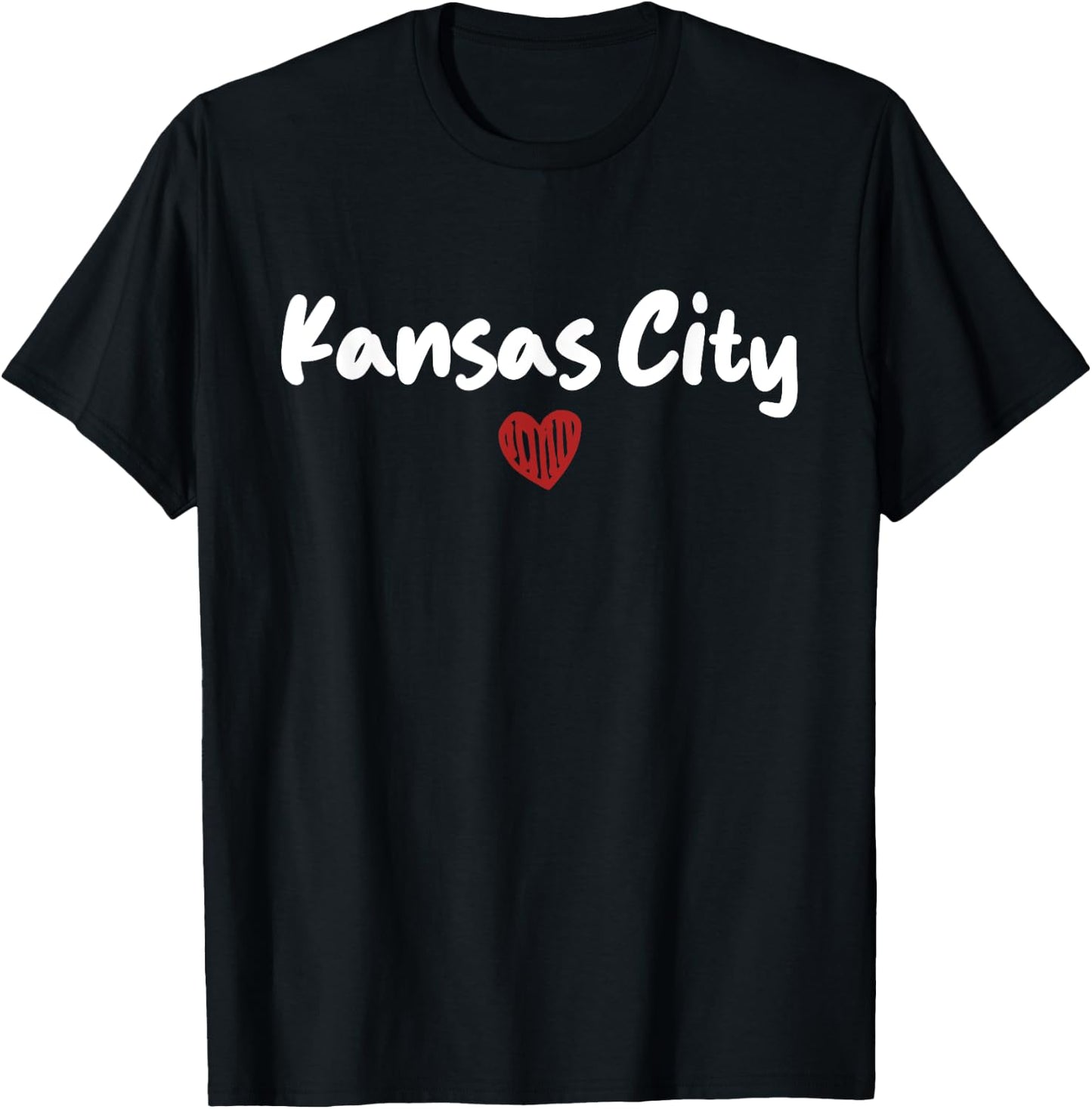 Kansas City - I Love Kansas City - Classic T-Shirt - T-Shirt | Black