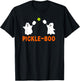 Halloween Pickleball Pickle-Boo Ghosts T-Shirt - T-Shirt | Black