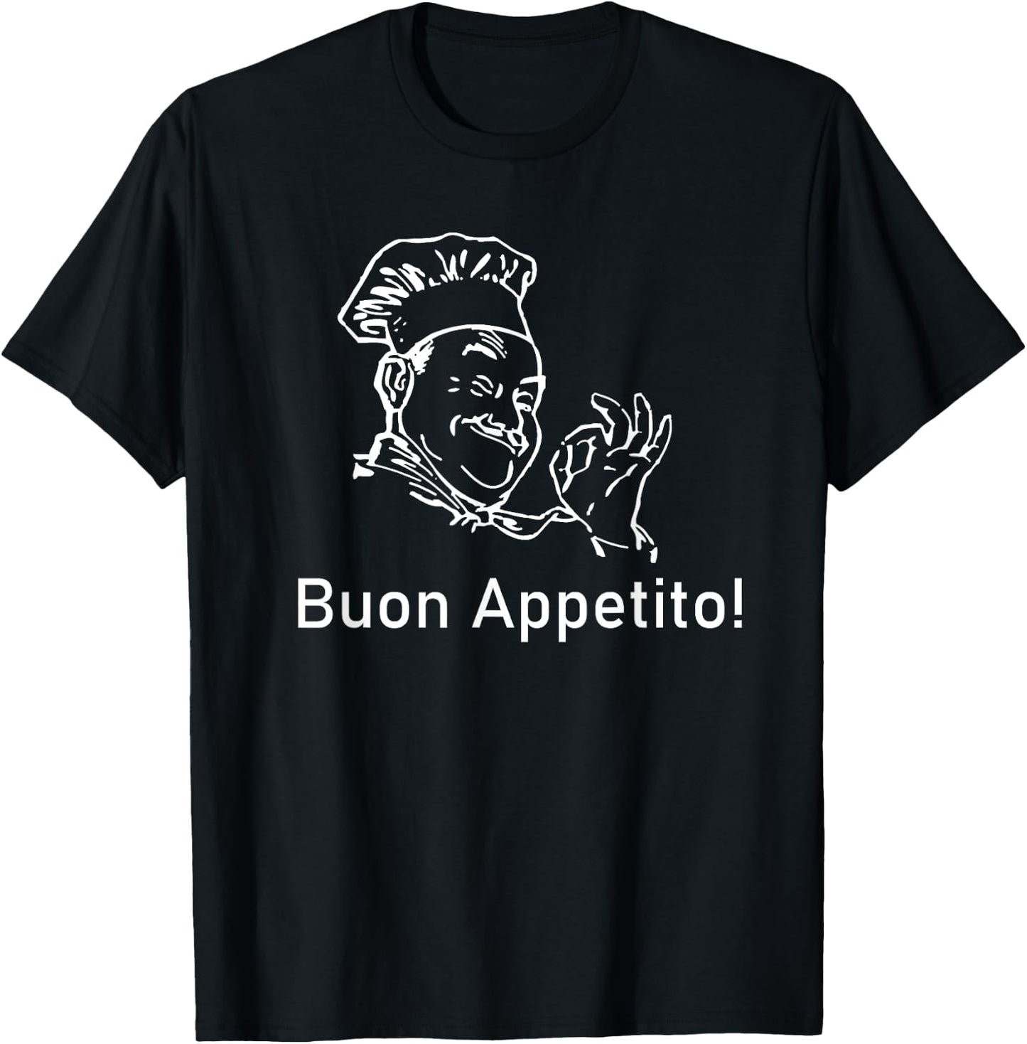 Buon Appetito! T-Shirt - T-Shirt | Black