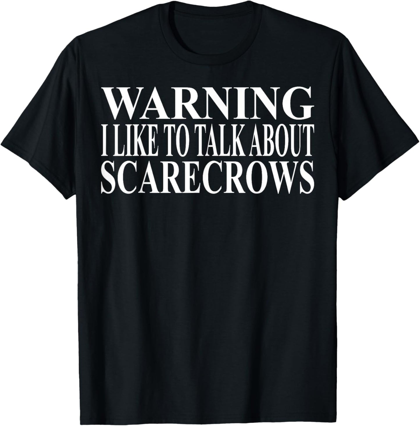 Scarecrow Apparel | Funny Unique Scarecrows Lover Design T-Shirt - T-Shirt | Black