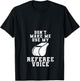 Don't Make Me Use My Referee Voice Funny Basketball Fouls V-Neck T-Shirt - T-Shirt | Black