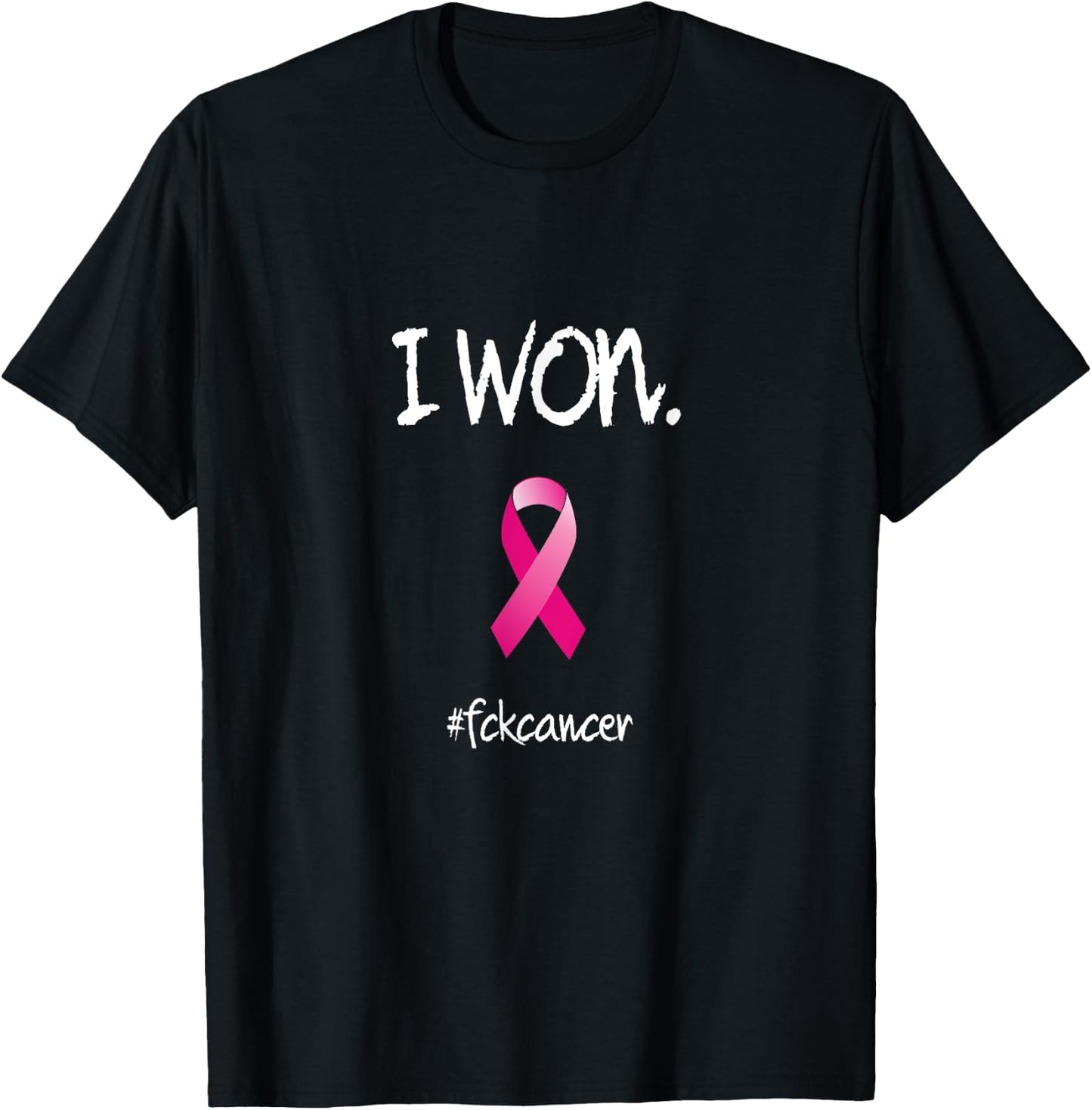 Survivor Breast Cancer Awareness T-Shirt - T-Shirt | Black
