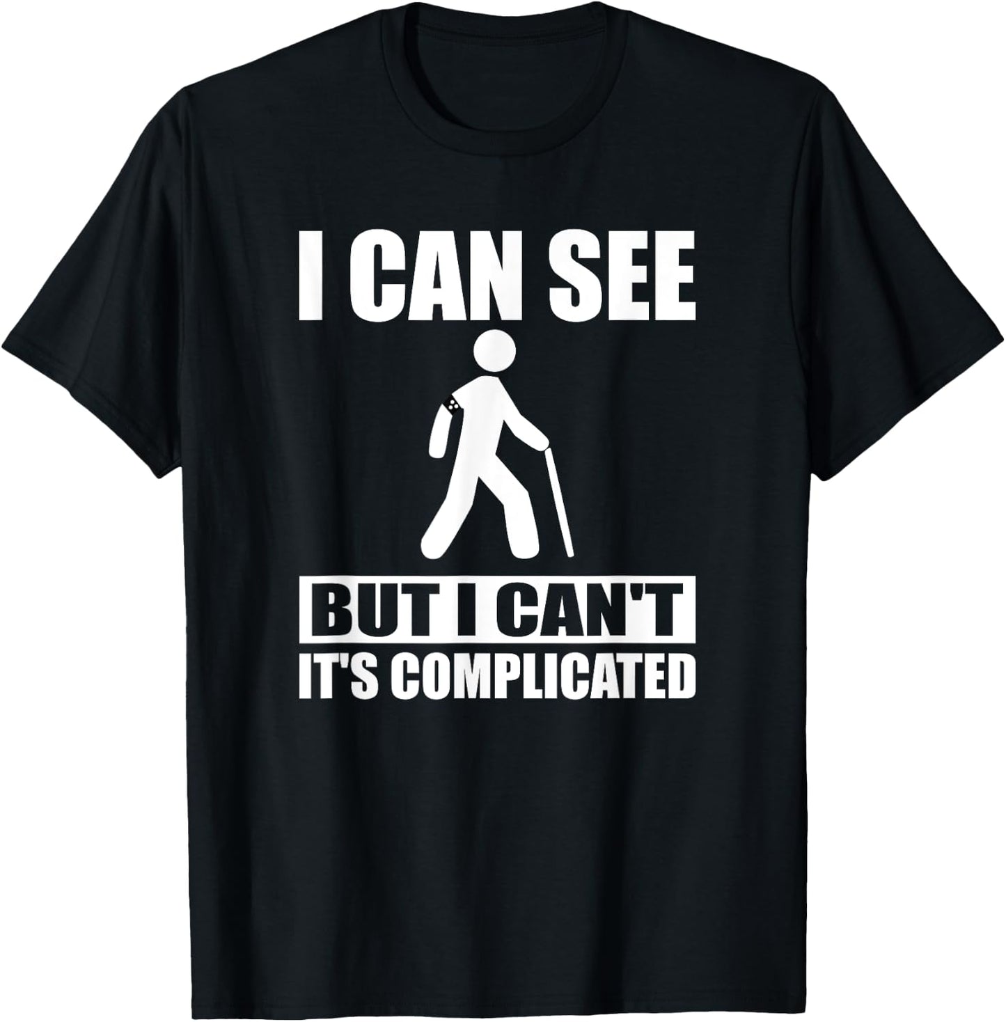 Blind Awareness Braille Teacher I Read braille Men Women T-Shirt - T-Shirt | Black
