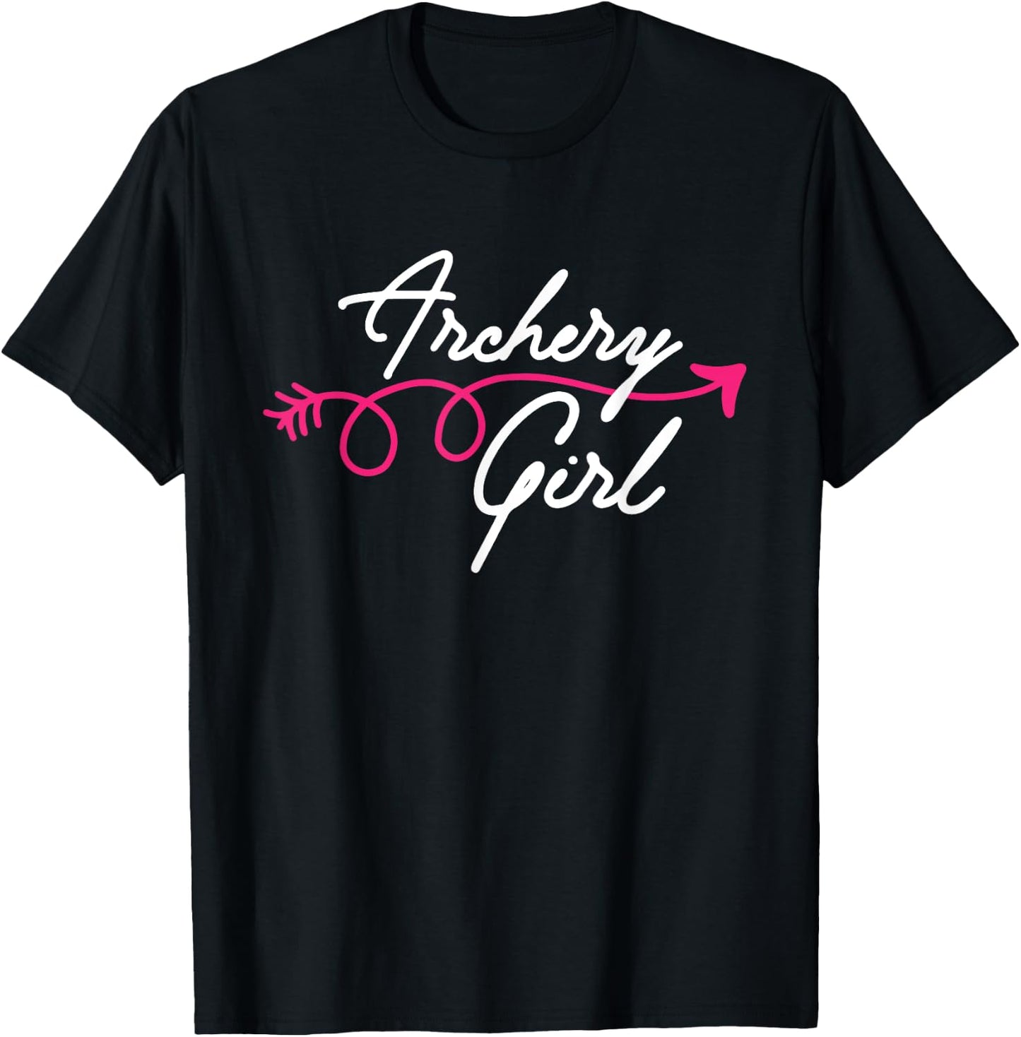 Archery Girl - Bowman Bowhunter Archer Bowhunting Bows T-Shirt - T-Shirt | Black