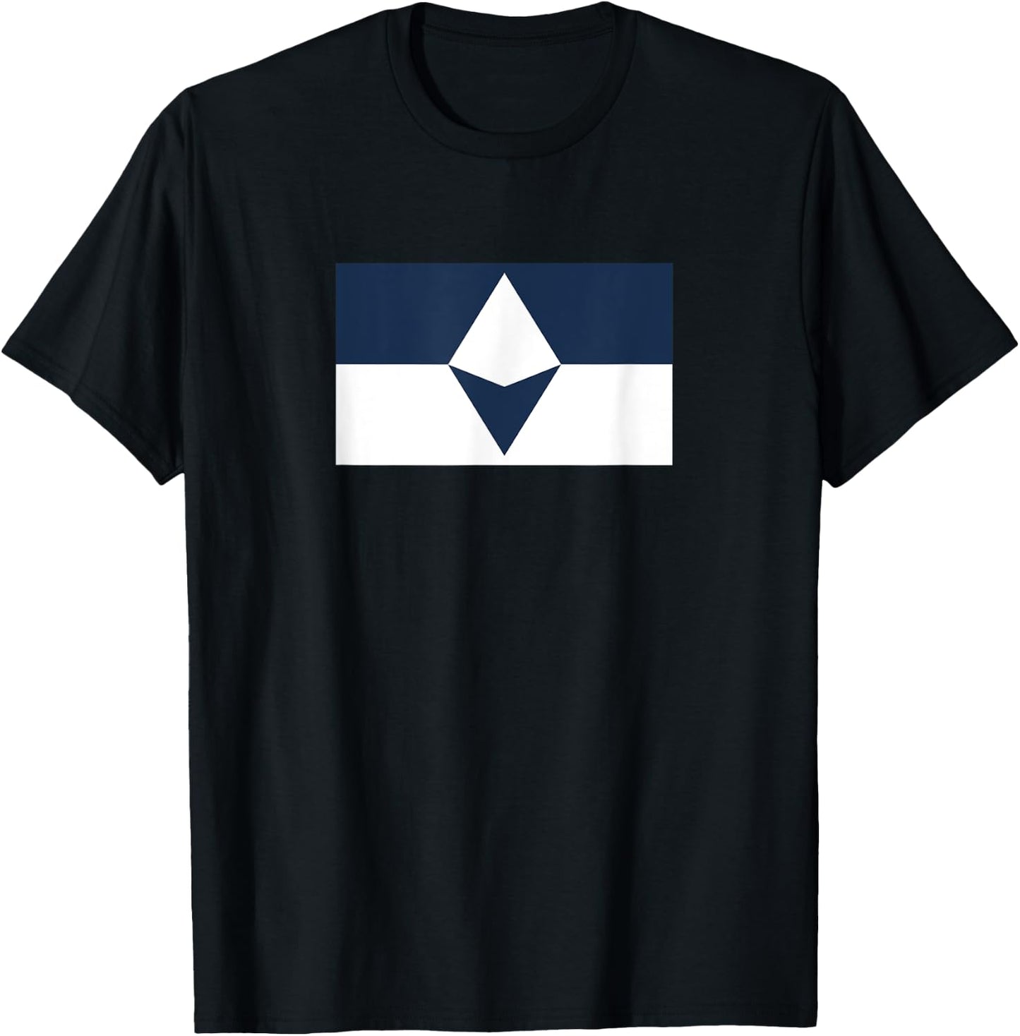 Antarctica Flag True South Design T-Shirt - T-Shirt | Black