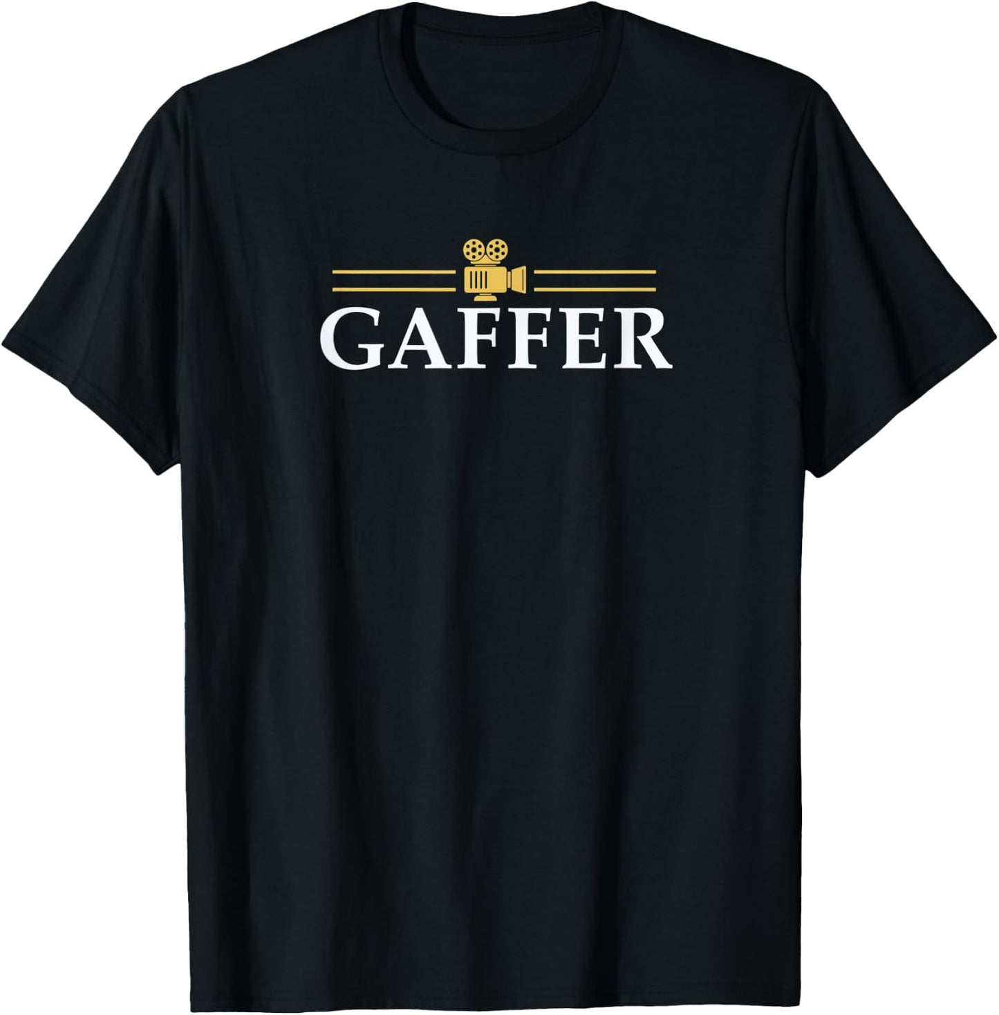 Gaffer Film-Crew Filmmaker T-Shirt - T-Shirt | Black
