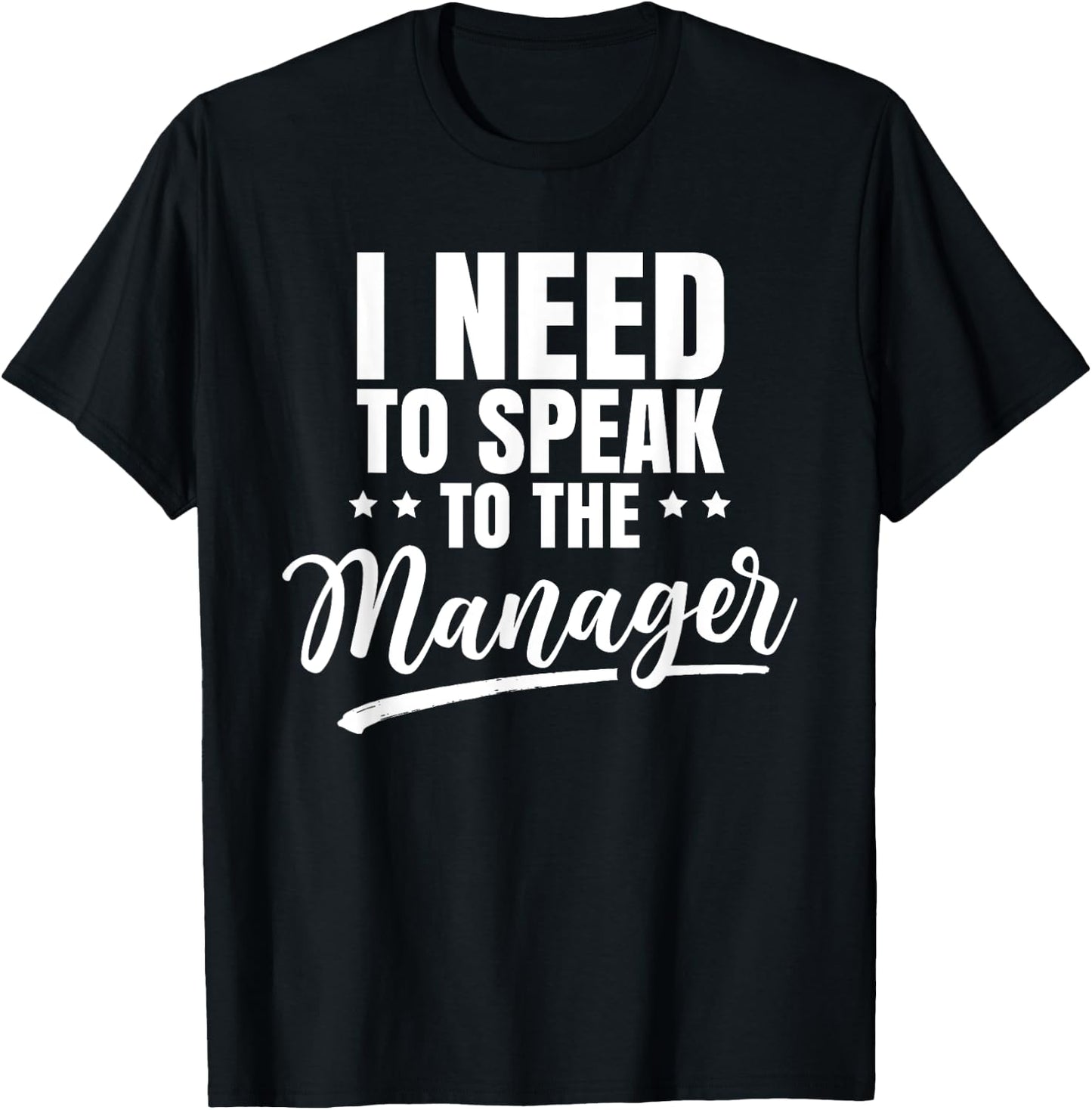 I Need To Speak To The Manager Calm Down Karens Karen T-Shirt - T-Shirt | Black