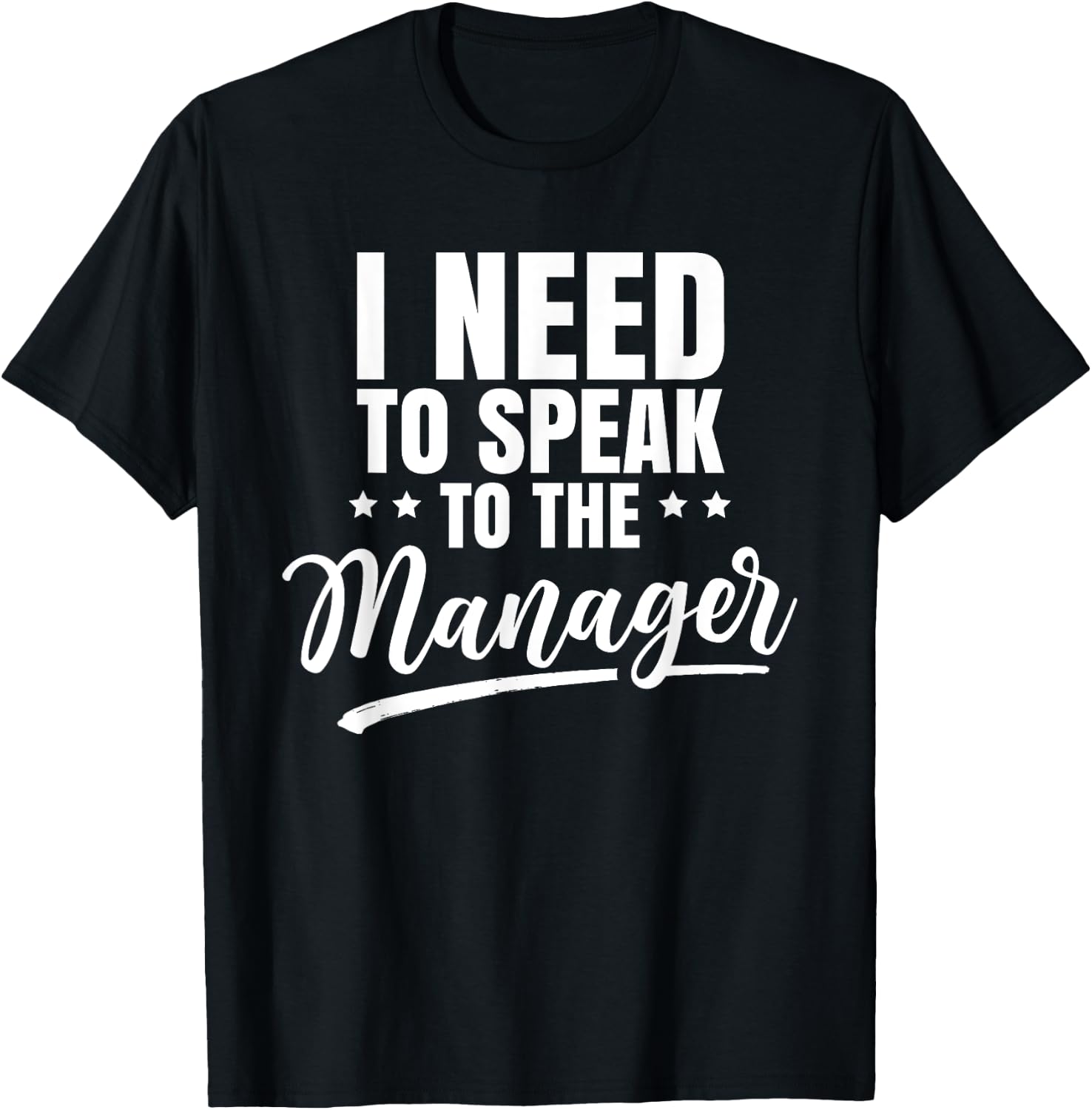 I Need To Speak To The Manager Calm Down Karens Karen T-Shirt - T-Shirt | Black