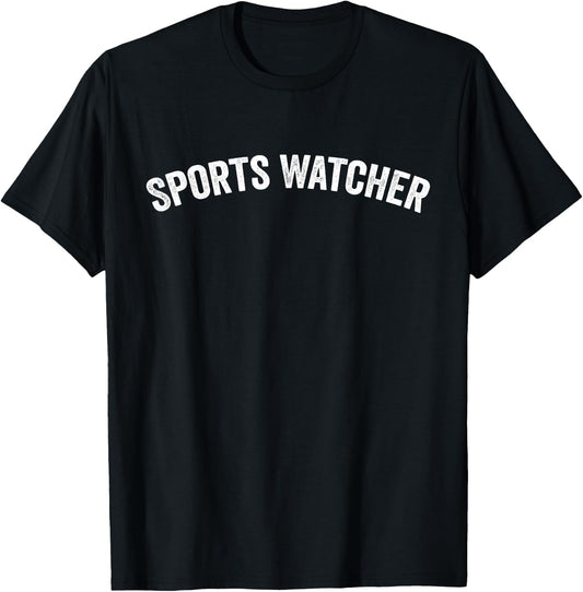 Sports Watcher T-Shirt - T-Shirt | Black