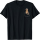 Cool Meerkat Art Women Pocket Animal Meerkat Lovers T-Shirt - T-Shirt | Black