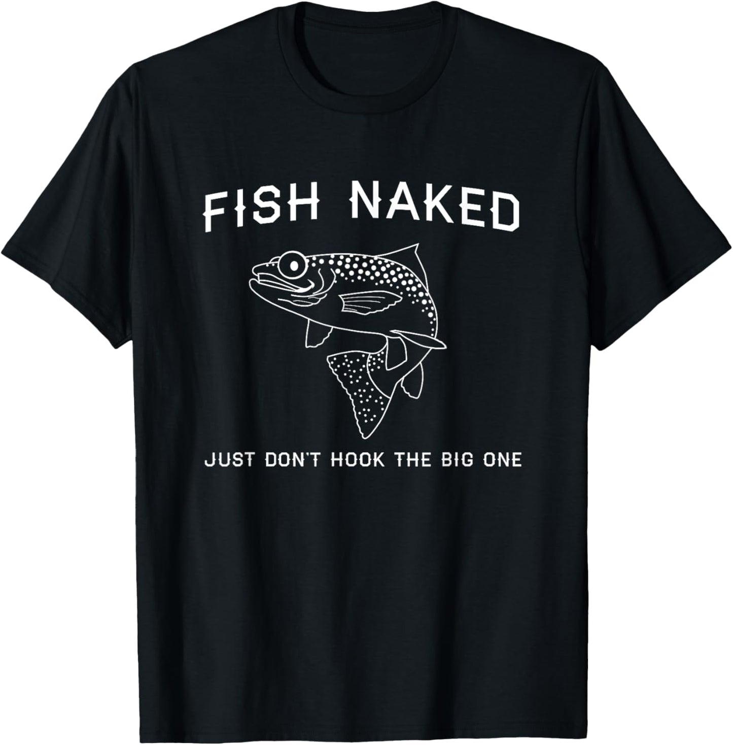 Fish naked T-Shirt - T-Shirt | Black