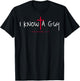 I Can't But I Know A Guy Jesus Cross Funny Christian T-Shirt - T-Shirt | Black