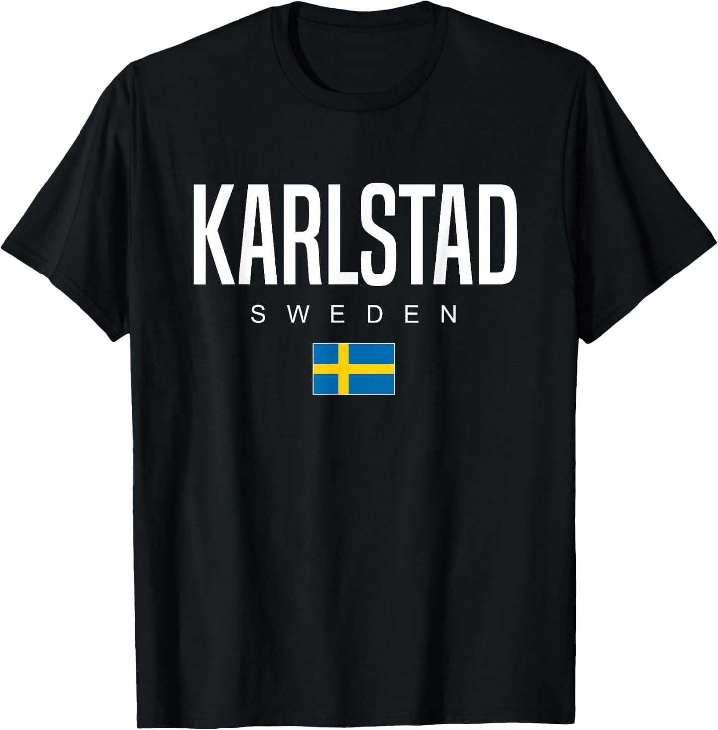 Karlstad Sweden T-Shirt - T-Shirt | Black