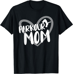 Parkour Mom T-Shirt - T-Shirt | Black