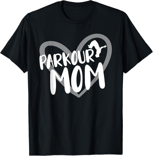 Parkour Mom T-Shirt - T-Shirt | Black