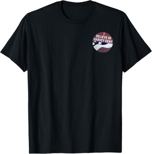 The Dark Knight Distressed I Believe In Harvey Dent Pocket T-Shirt - T-Shirt | Black