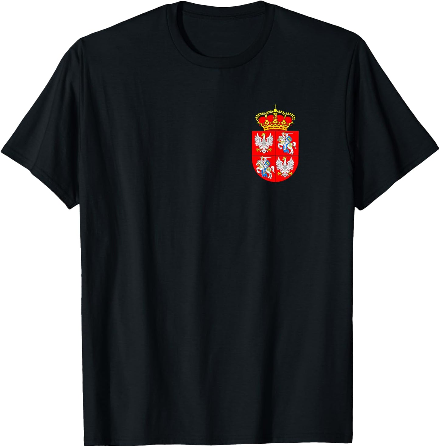 Polish–Lithuanian Commonwealth T-Shirt - T-Shirt | Black