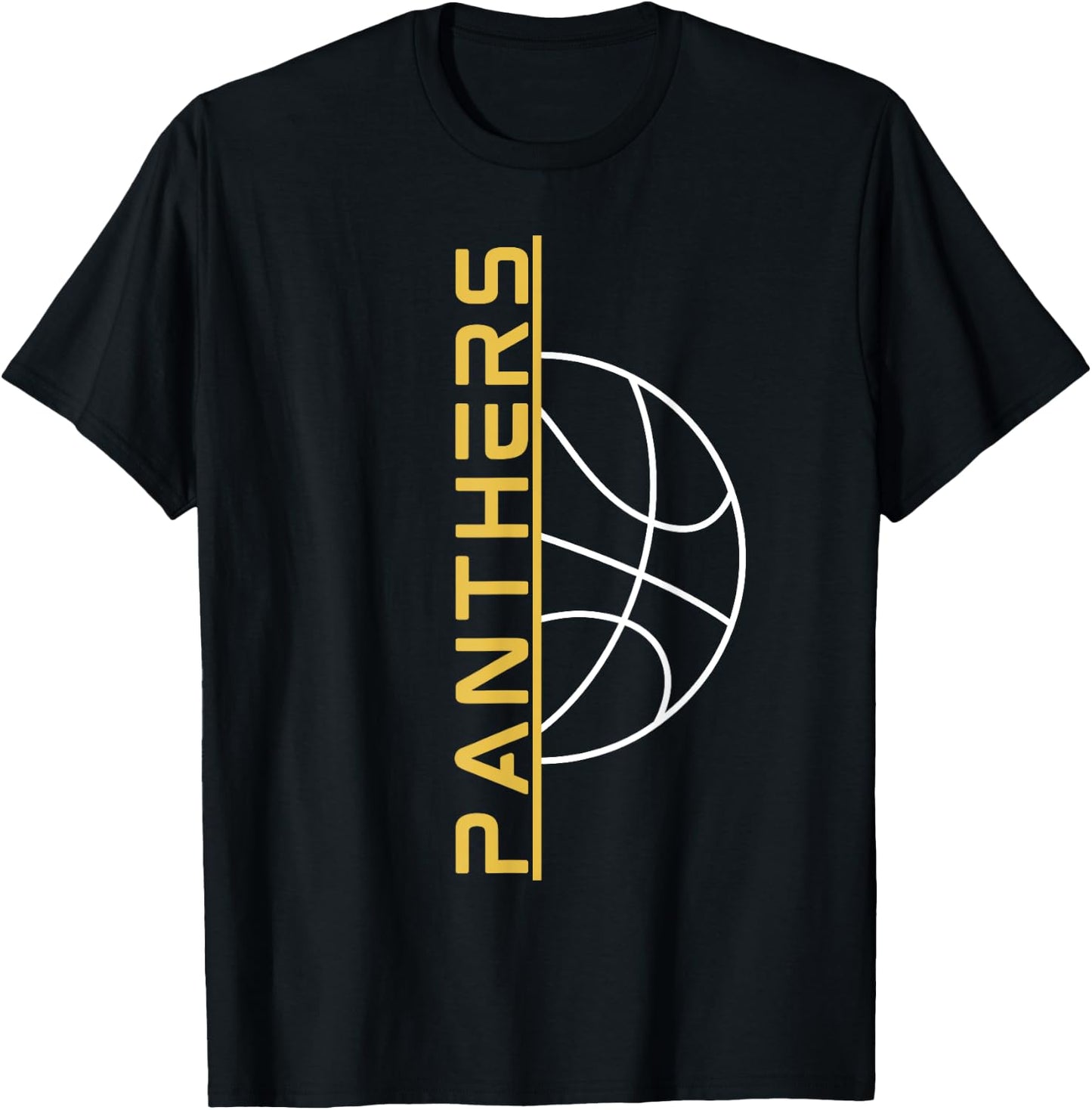 Panthers Basketball T-Shirt - T-Shirt | Black