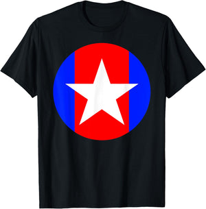 Funny Nerdy Captain Sweatpants Retro Comic Book Fan Teacher T-Shirt - T-Shirt | Black