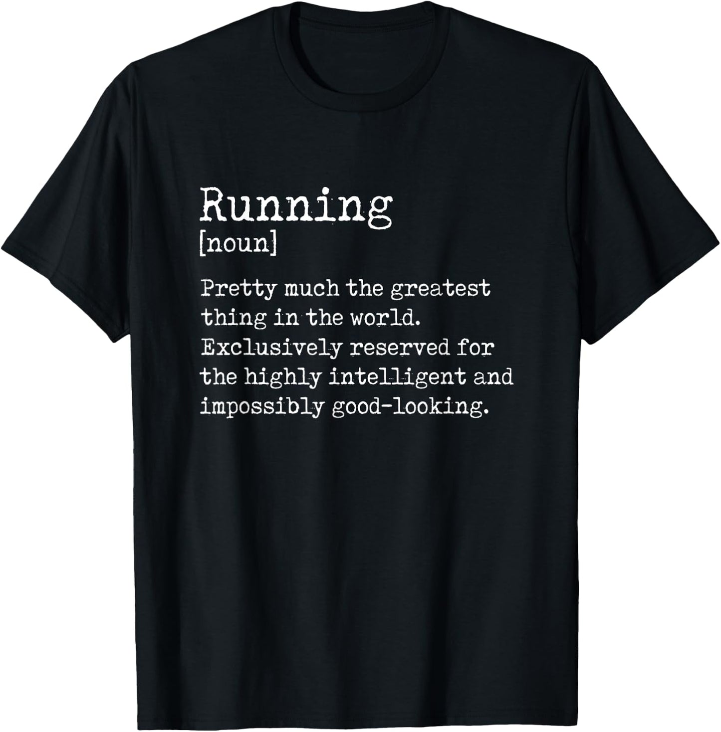 Definition Runner Graphic Running Jogger Sports Athlete T-Shirt - T-Shirt | Black