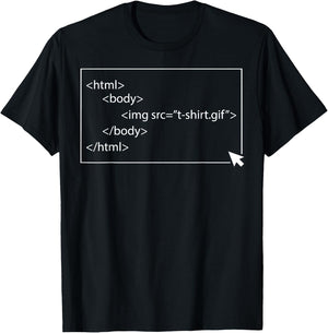 Website Programmer Funny Web Developer Web Designer T-Shirt - T-Shirt | Black