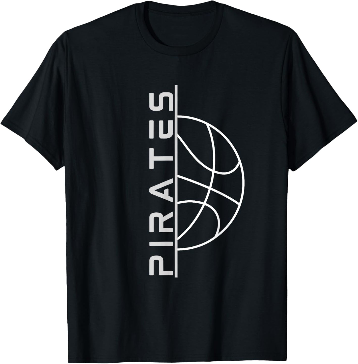 Pirates Basketball T-Shirt - T-Shirt | Black