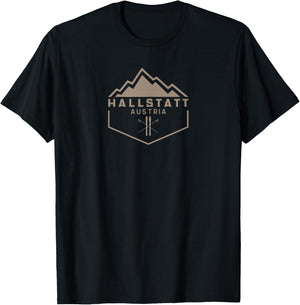 Hallstatt Austria T-Shirt - T-Shirt | Black