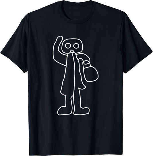 Nazca Lines - Retro Peruvian Geoglyphs - Humanoid T-Shirt - T-Shirt | Black