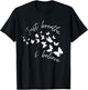 breathe and believe Christian T Butterfly Faith T-Shirt - T-Shirt | Black