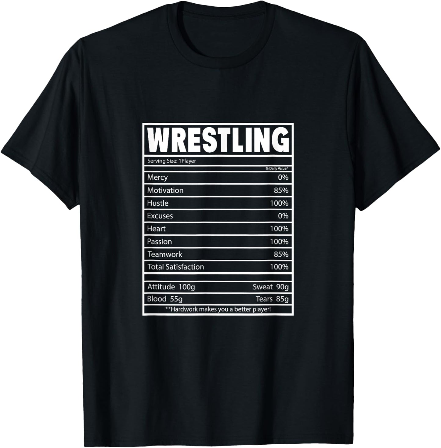 Wrestling Quote Wrestler Sports Saying Funny Wrestling T-Shirt - T-Shirt | Black