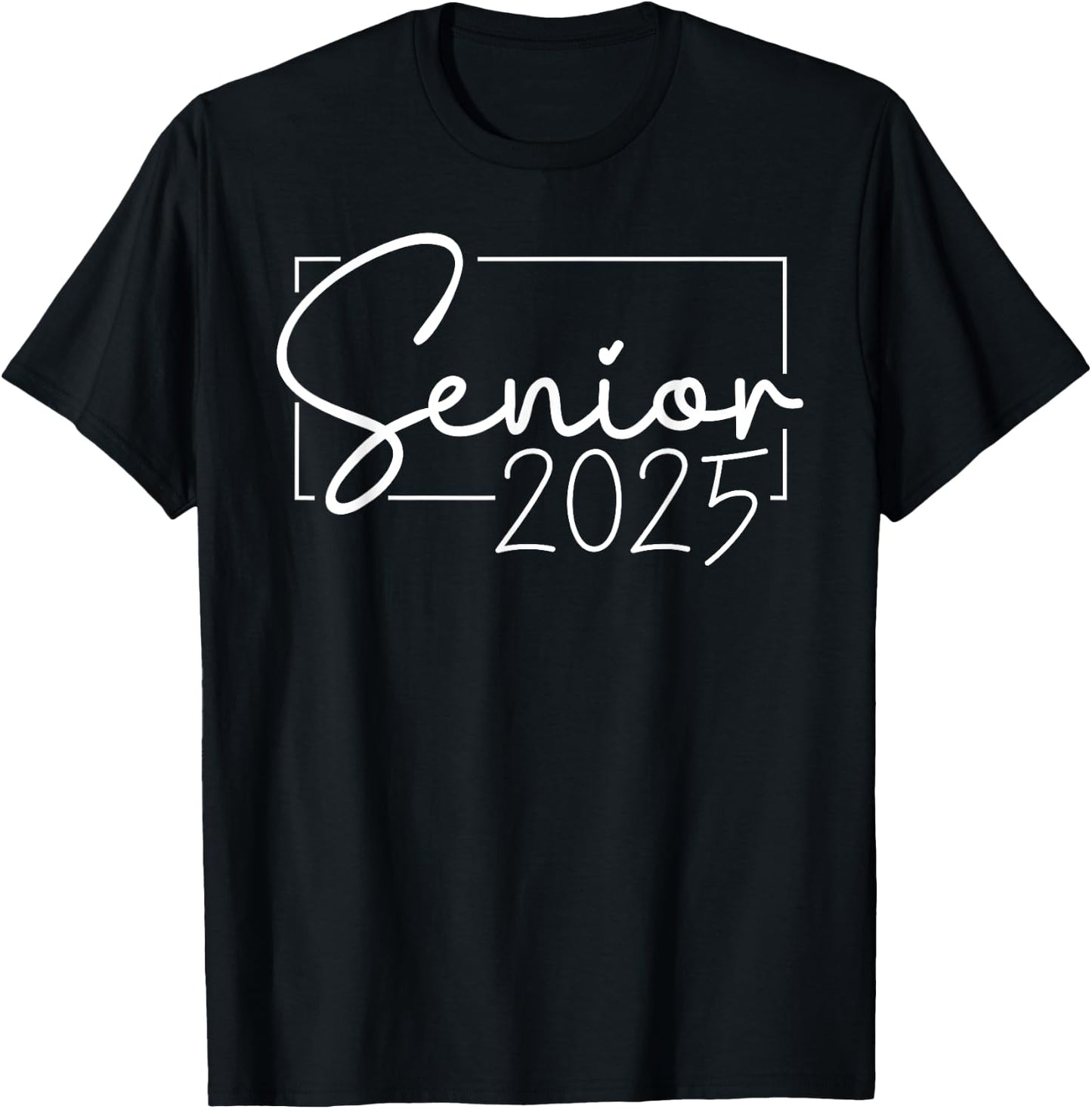Senior 2025 Class of 2025 Graduation T-Shirt - T-Shirt | Black