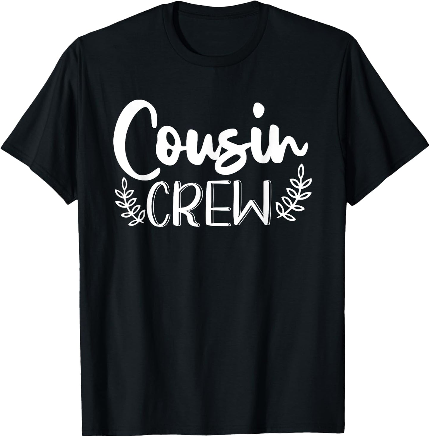 Cool Cousin Crew Women Kids Cousin Family Reunion T-Shirt - T-Shirt | Black