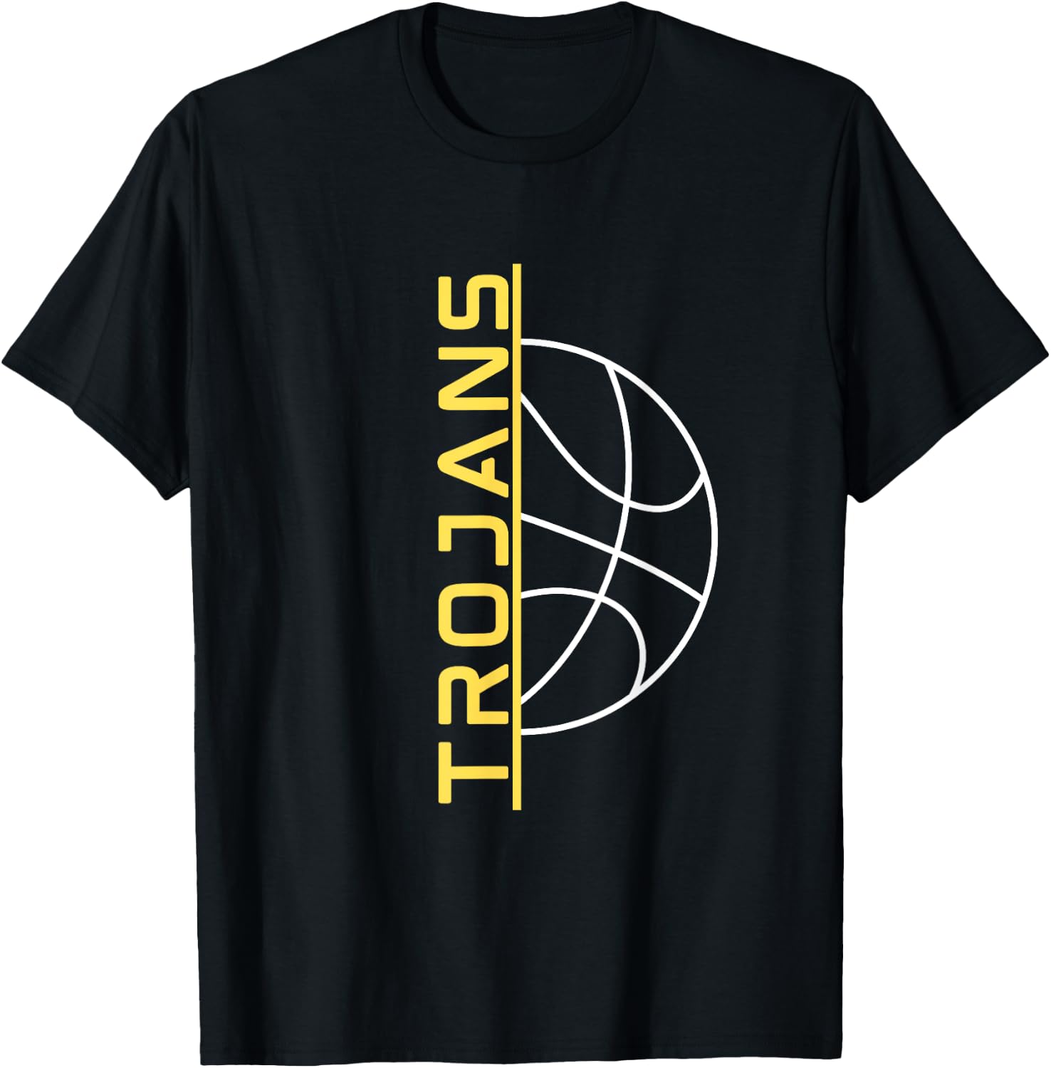 Trojans Basketball T-Shirt - T-Shirt | Black