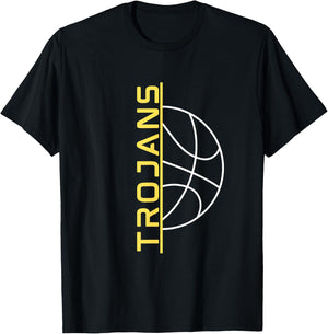 Trojans Basketball T-Shirt - T-Shirt | Black