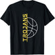 Trojans Basketball T-Shirt - T-Shirt | Black