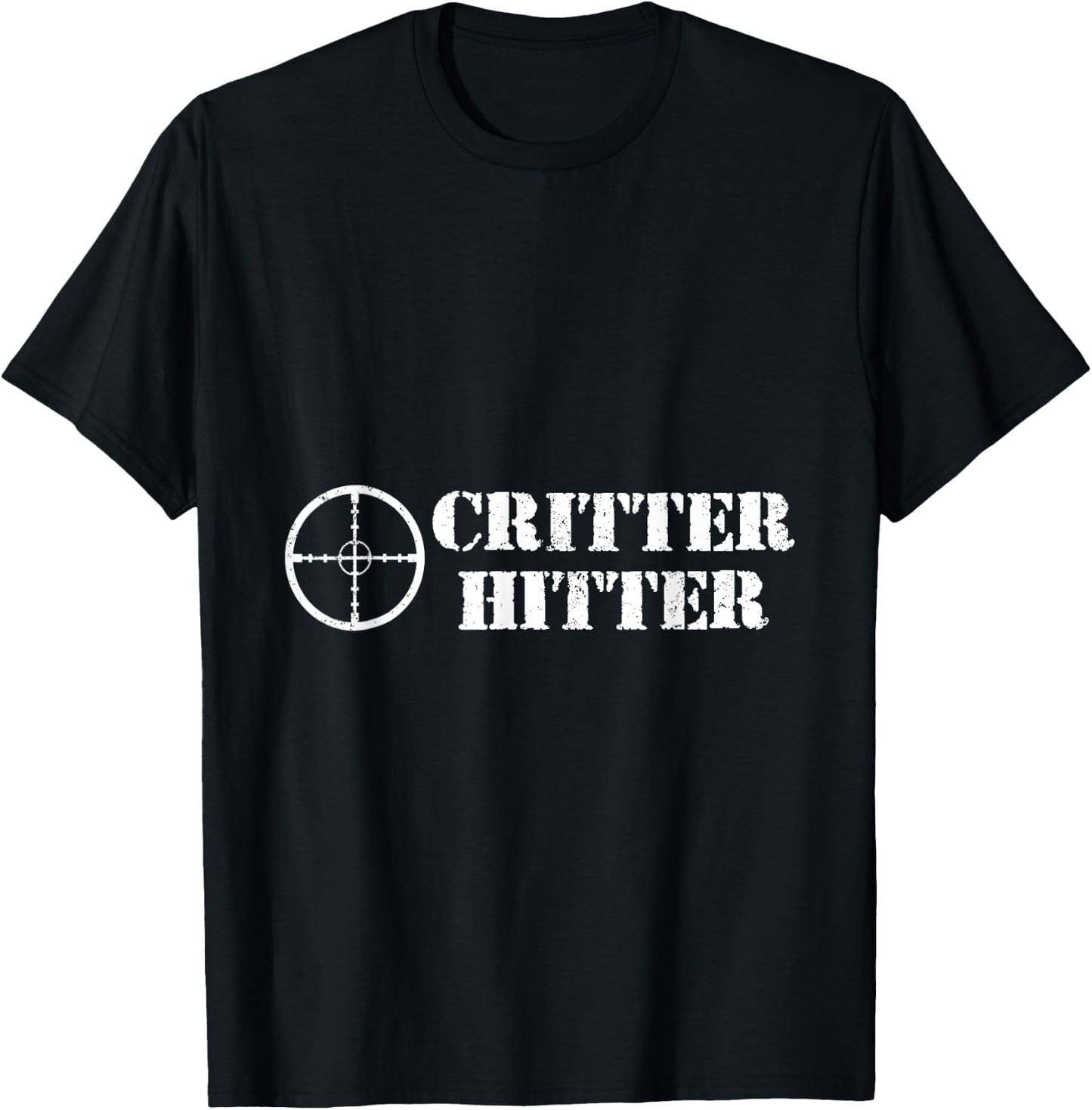 Critter Hitter T-Shirt - T-Shirt | Black