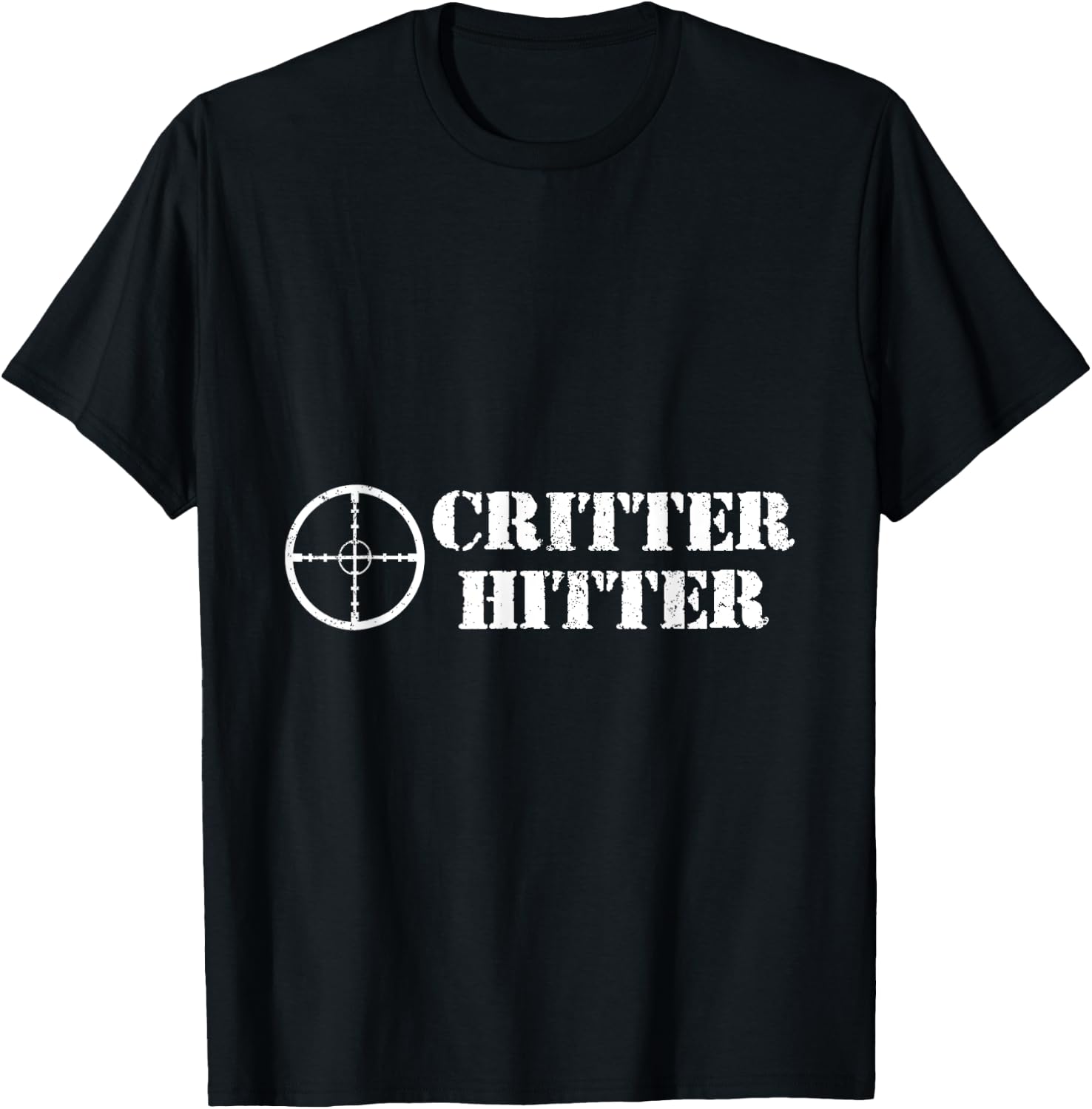 Critter Hitter T-Shirt - T-Shirt | Black